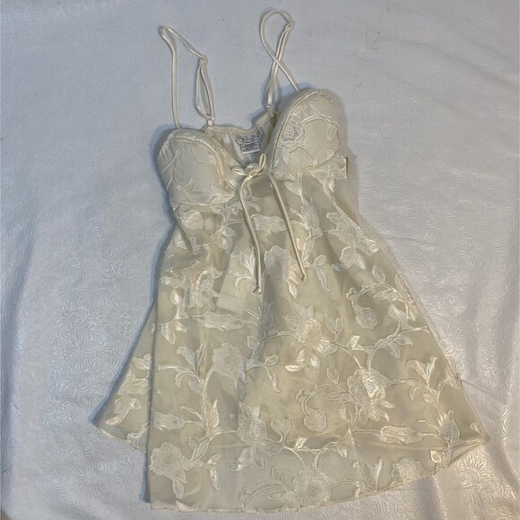 Cinema Etoile sz S 2pc Set Babydoll and Thong - Picture 1 of 12